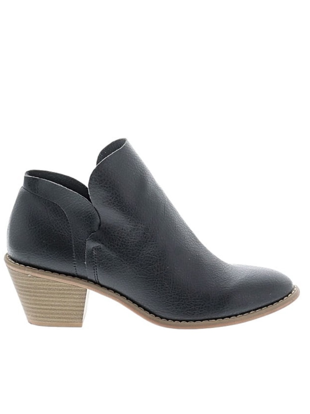 Universal Thread Women's Black Low Heel Ankle Booties